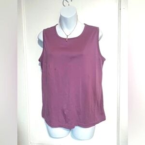 🛍️ BUNDLE ONLY 🛍️LL BEAN LADIES LILAC TANK TOP